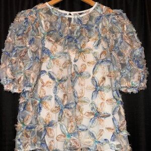 Entro Large Floral top with cami.